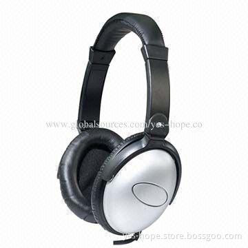 Foldable active industrial noise cancelling headsets